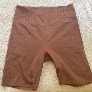 Girlfriend Collective Ribbed High Rise Bike Short